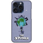 The Xplorer Vector Illustration Hard Plastic Printed Case