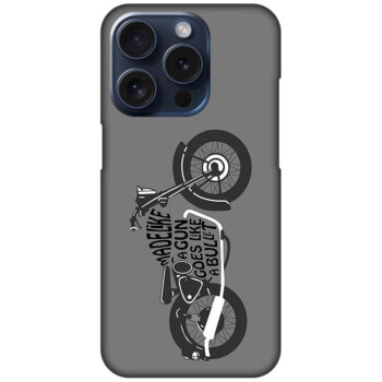 Cool Vintage Bike Vector Design Hard Plastic Printed Case