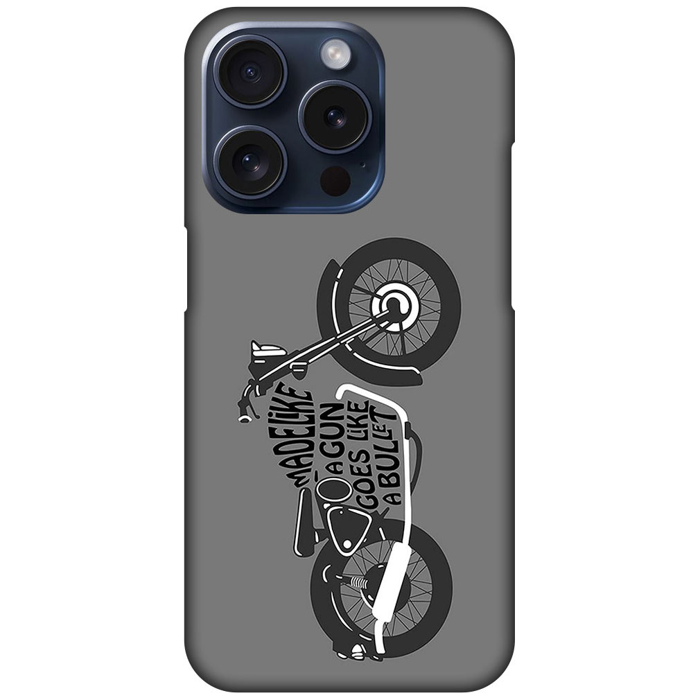 Cool Vintage Bike Vector Design Hard Plastic Printed Case