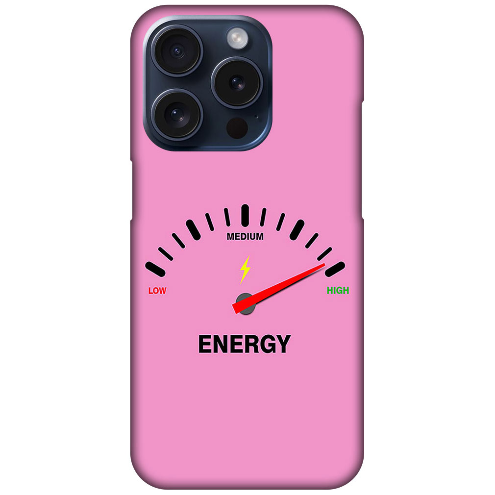 Energy Meter Vector Illustration Hard Plastic Printed Case