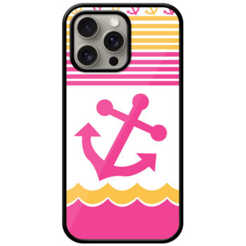 Heavy Ship Anchor Vector Design Metal TPU Printed Case