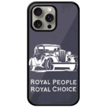 Classic Vintage Car Sketchart Metal TPU Printed Case