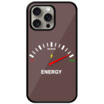 Energy Meter Vector Illustration Metal TPU Printed Case