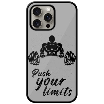 Push Your Limits Sketchart Metal TPU Printed Case