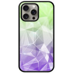 Flawless Colorful Crystal Design Metal TPU Printed Case