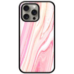 Alluring Liquid Marble Illustration Metal TPU Printed Case