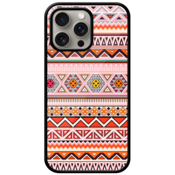 Ethnic Tribal Pattern Design Metal TPU Printed Case