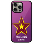 Shining Star Vector Design Metal TPU Printed Case