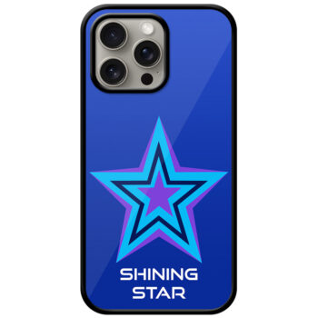 Shining Star Vector Design Metal TPU Printed Case