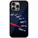 Speedometer Clipart Metal TPU Printed Case