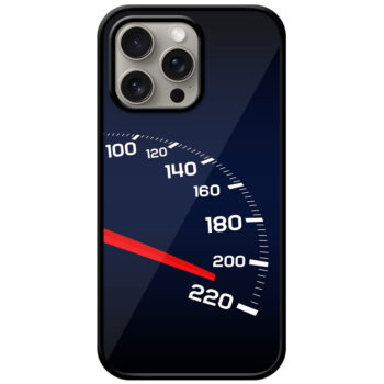 Speedometer Clipart Metal TPU Printed Case