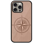 Vintage Compass Vector Illustration Metal TPU Printed Case