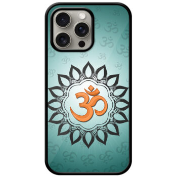 Om Symbol Vector Illustration Metal TPU Printed Case