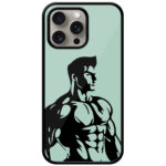 Tough Bodybuilder Vectorart  Metal TPU Printed Case