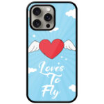 Heartwing Vector Artwork Metal TPU Printed Case