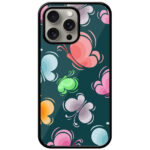 Unique Butterfly Pattern Metal TPU Printed Case