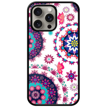 Striking Rangoli Colorful Artwork Metal TPU Printed Case