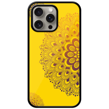 Elegant Rangoli Decoration Art Metal TPU Printed Case
