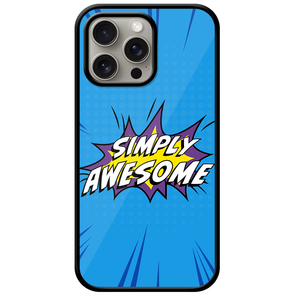 Simply Awesome Vector Design Metal TPU Printed Case