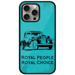 Classic Vintage Car Sketchart Metal TPU Printed Case