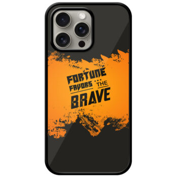 Fortune Quote Textart Metal TPU Printed Case