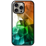 Elegant Crystal Graphic Design Metal TPU Printed Case