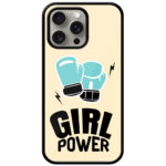 Girl Power Vector Design Metal TPU Printed Case