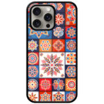 Decorative Rangoli Pattern Design Metal TPU Printed Case