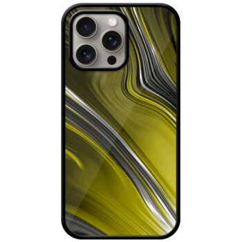 Modish Colorful Paintmix Design Metal TPU Printed Case