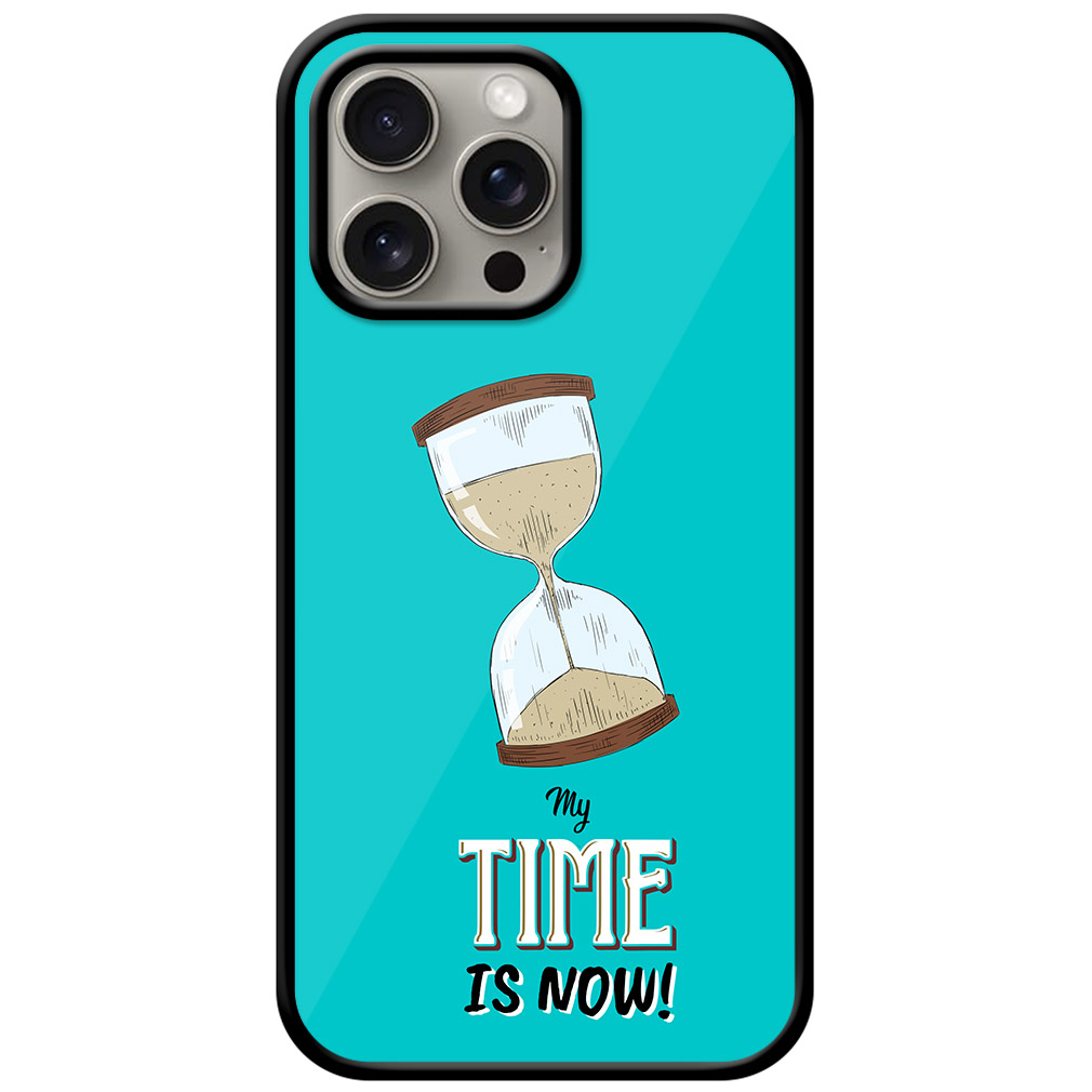 Hourglass Vector Illustration Metal TPU Printed Case