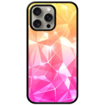 Flawless Colorful Crystal Design Metal TPU Printed Case
