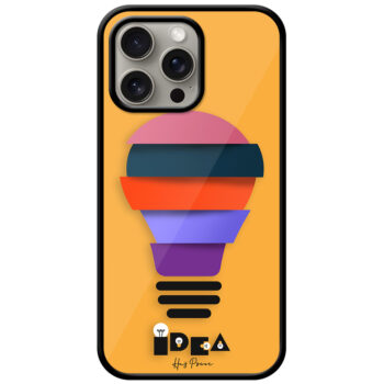 Idea Has Power Vectorart Metal TPU Printed Case