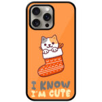 Cool Cat Christmas Stocking Artwork Metal TPU Printed Case