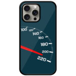 Speedometer Clipart Metal TPU Printed Case