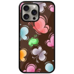 Unique Butterfly Pattern Metal TPU Printed Case