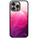 Colorful Crystal Pattern Metal TPU Printed Case