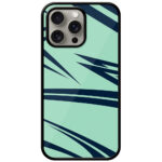 Abstract Blade Seamless Pattern Metal TPU Printed Case
