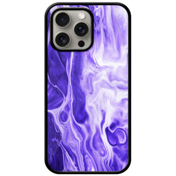 Abstract Fluid Marble Artwork Metal TPU Printed Case