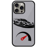 Racing Sports Car Vector Design Metal TPU Printed Case