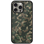 Soldier Camouflage Pattern Metal TPU Printed Case