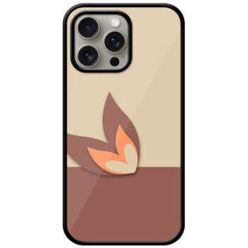 Tricolor Butterfly Icon Design Metal TPU Printed Case