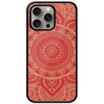Elegant Gold Mandala Design Metal TPU Printed Case