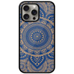 Elegant Gold Mandala Design Metal TPU Printed Case