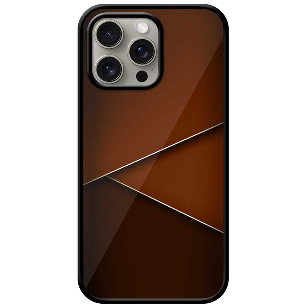 Glossy Metallic Lustre Design Metal TPU Printed Case