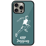 Jogging Sketchart Ilustration Metal TPU Printed Case