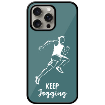 Jogging Sketchart Ilustration Metal TPU Printed Case