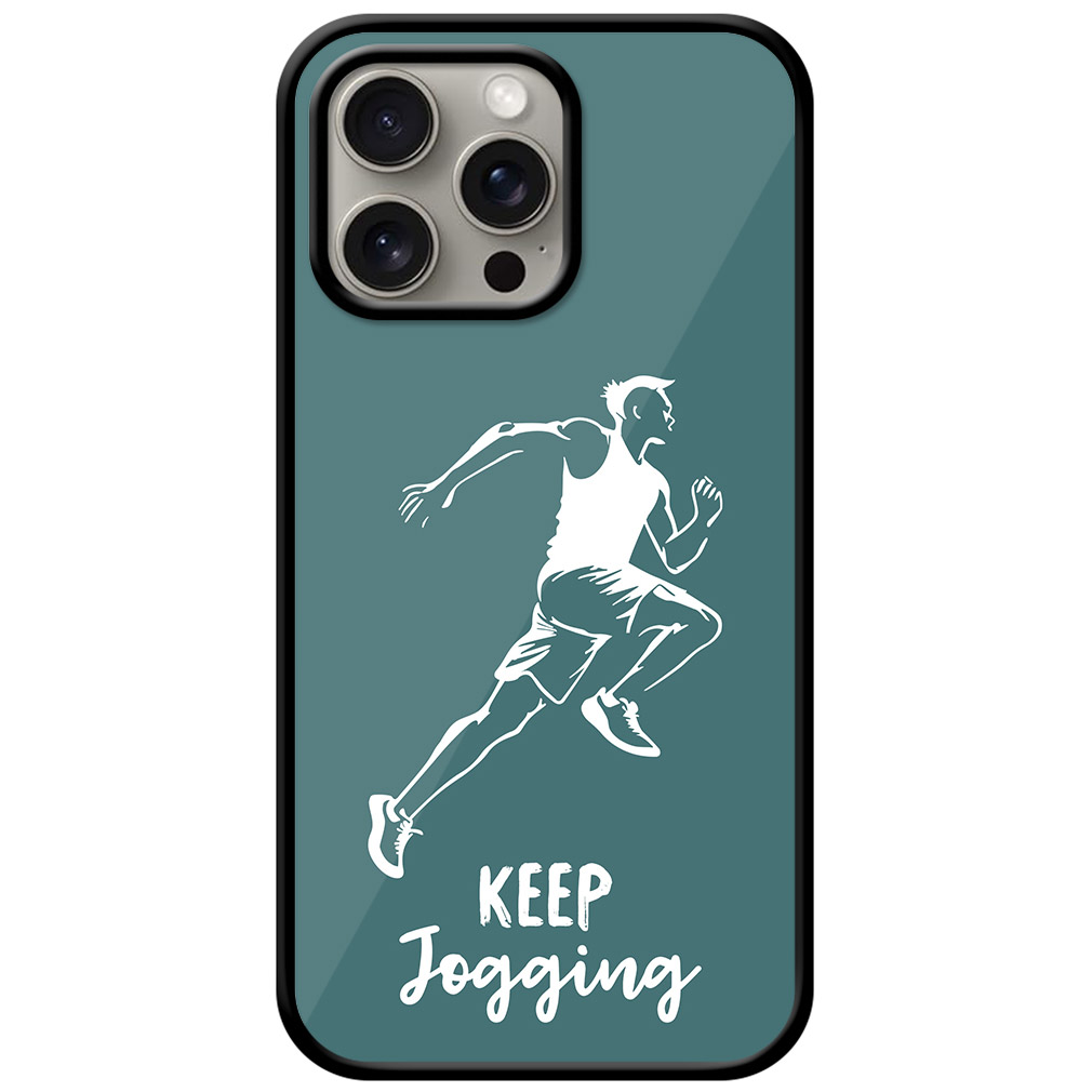 Jogging Sketchart Ilustration Metal TPU Printed Case