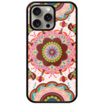 Multicolor Rangoli Artwork Metal TPU Printed Case
