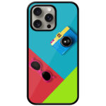 Cute Camera Wallpaper Metal TPU Printed Case