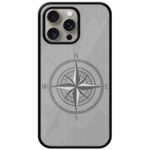 Vintage Compass Vector Illustration Metal TPU Printed Case
